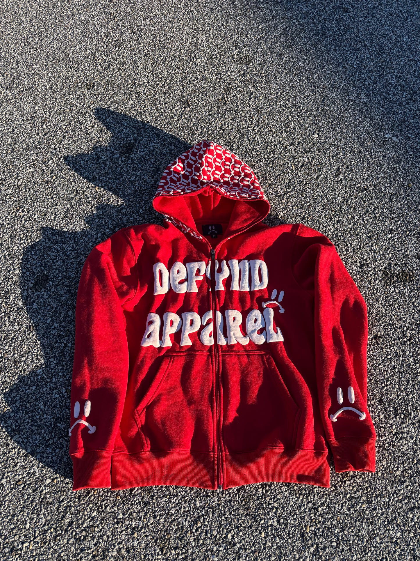 Red - DEFYND APPAREL FULL ZIP